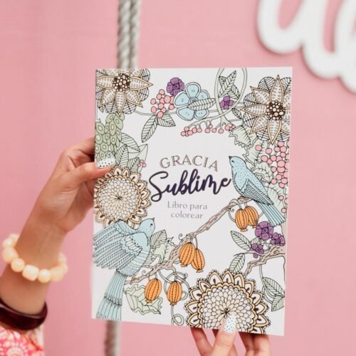 Libro para colorear Gracia Sublime