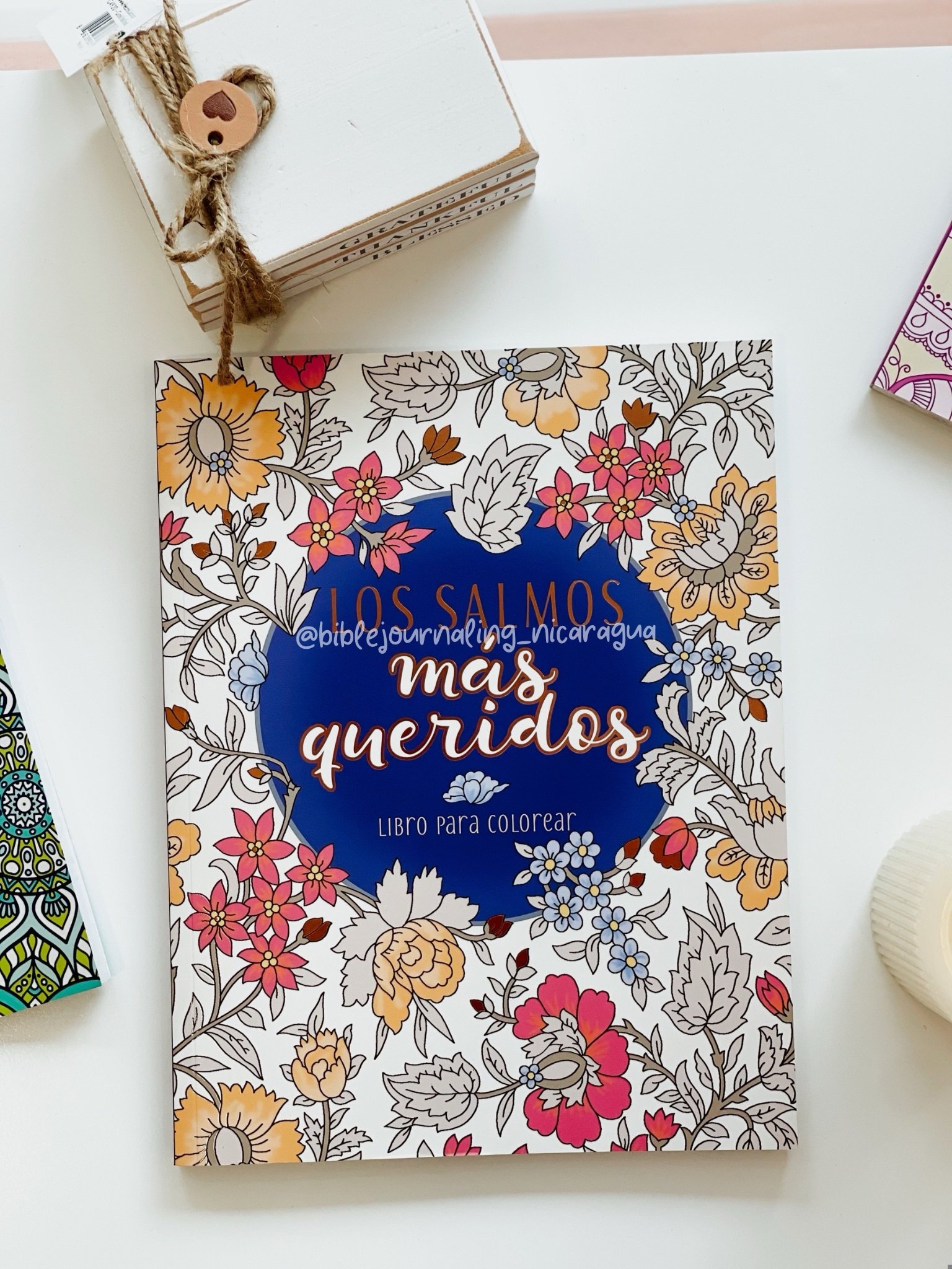 Los Salmos más queridos: libro para colorear