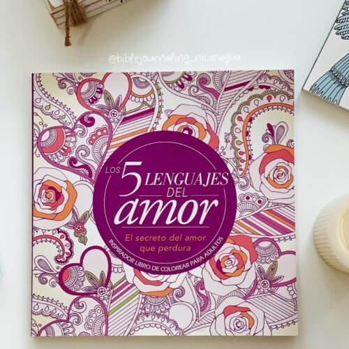 Los 5 lenguajes del amor: libro de colorear para adultos