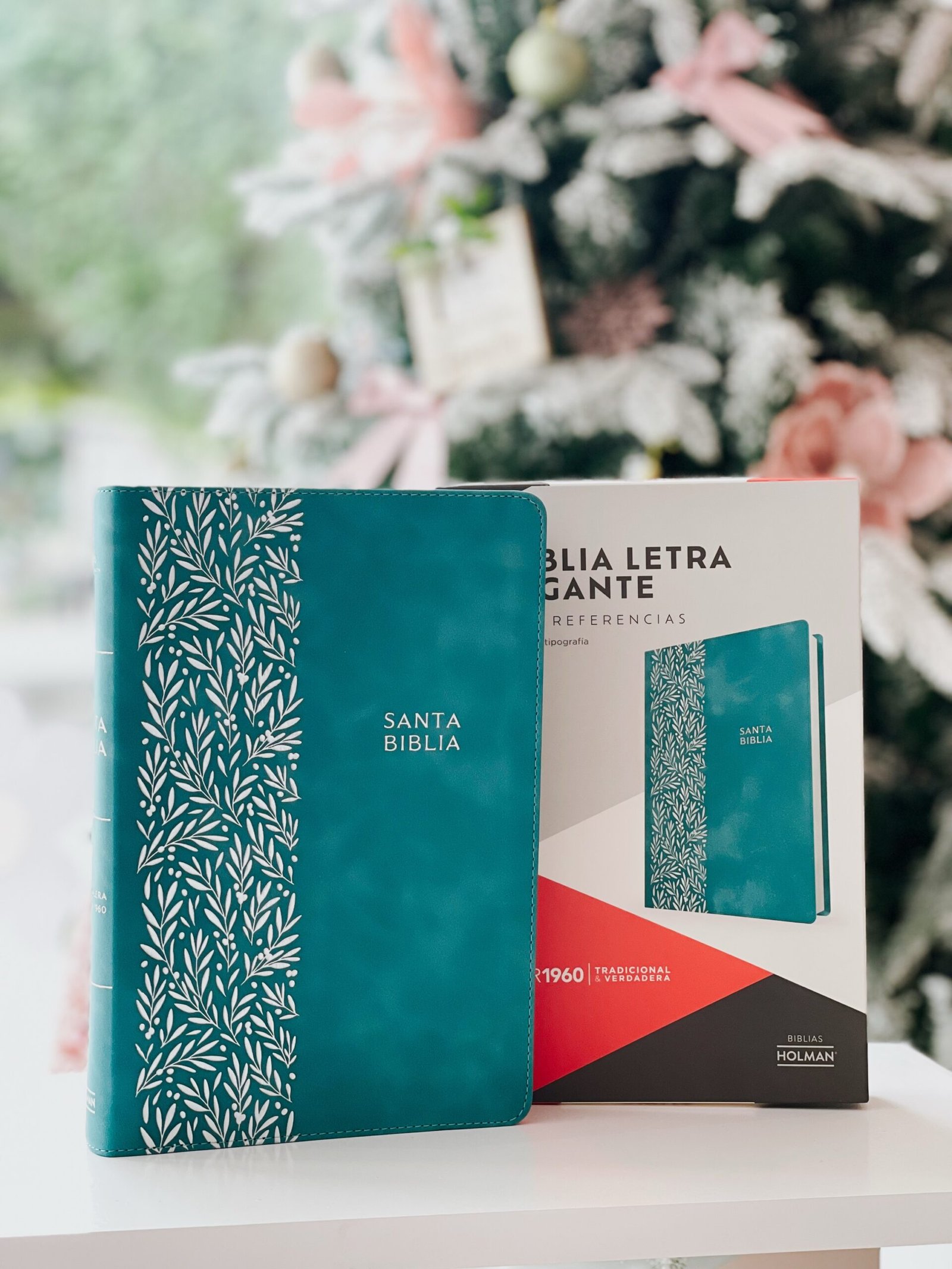 Biblia con Letra Gigante RV1960, imit piel verde esmeralda