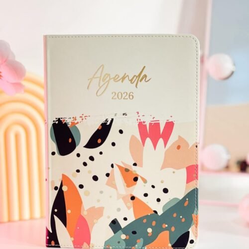 Agendas 2026 | Florales semi piel