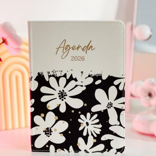 Agendas 2026 | Florales semi piel