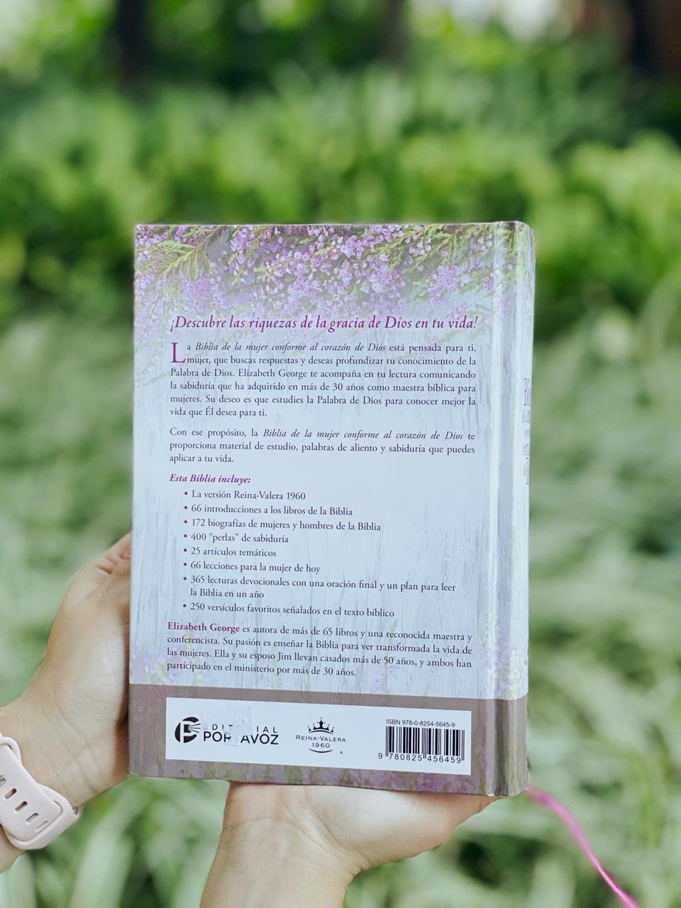 Biblia de la mujer conforme al corazón de Dios | Tapa dura - Image 4