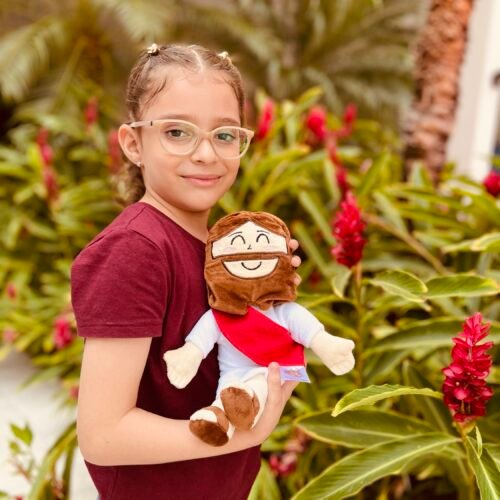 Peluche de Jesús (bandita color rojo)