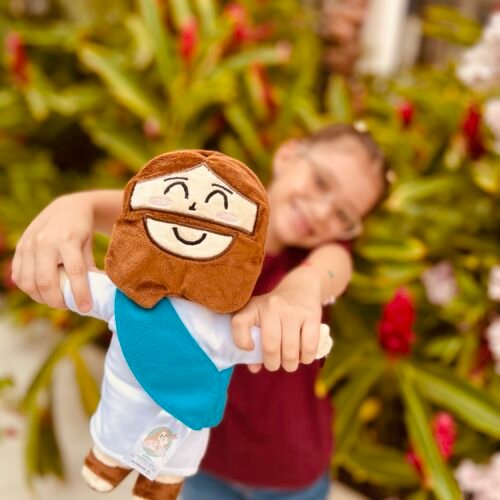 Peluche de Jesús(bandita color azul)