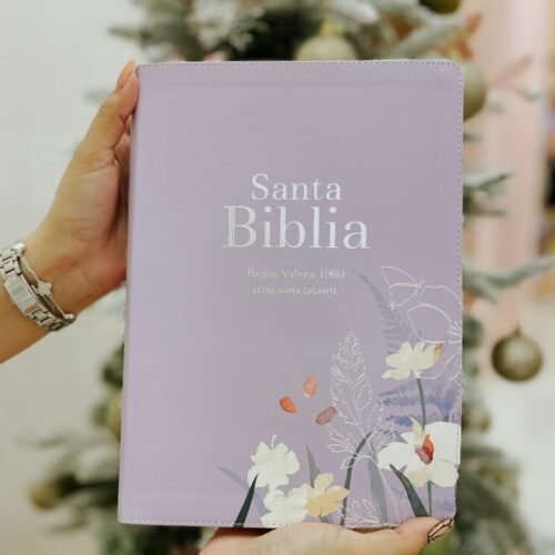 Biblia RVR 1960 - Letra Súper Gigante - Lavanda