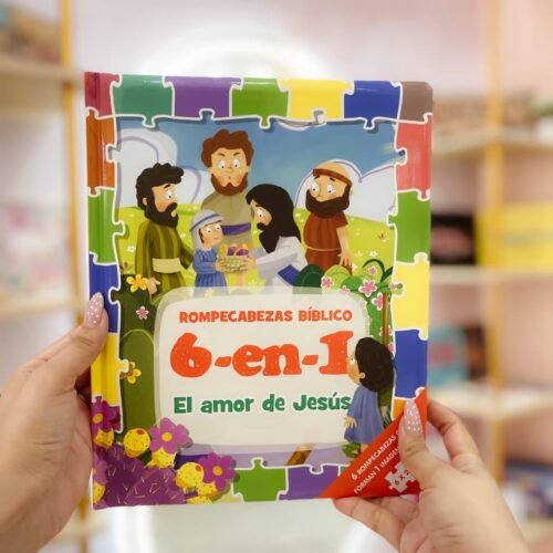 EL AMOR DE JESÚS | ROMPECABEZAS BÍBLICO 6 EN 1