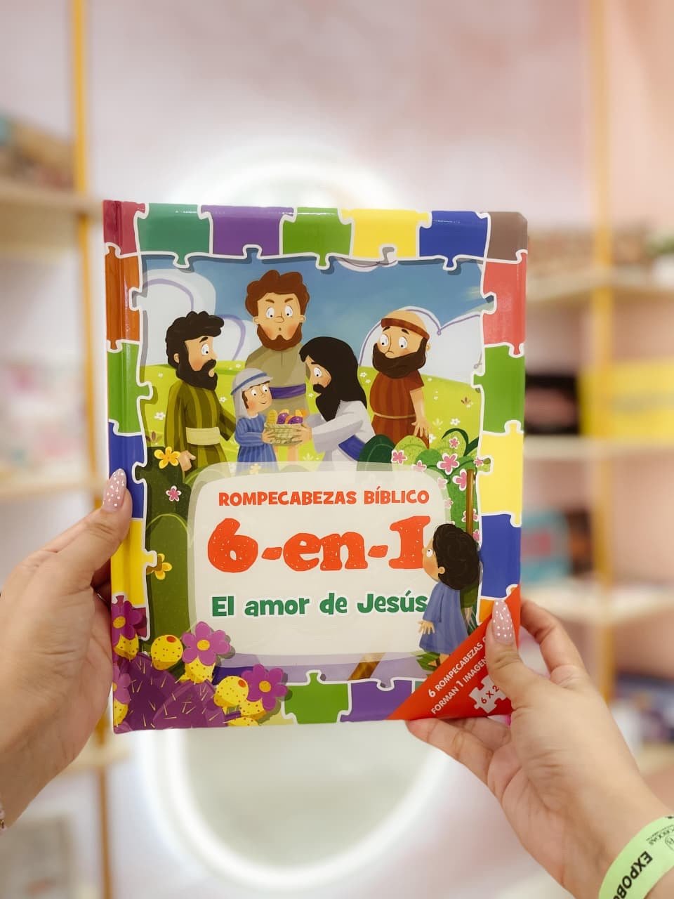 EL AMOR DE JESÚS | ROMPECABEZAS BÍBLICO 6 EN 1