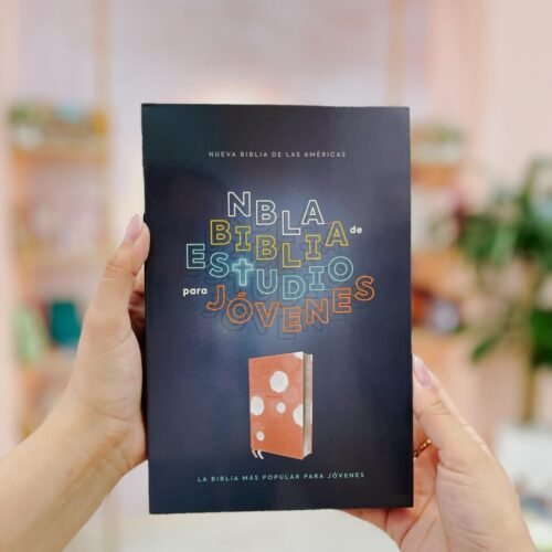 NBLA, Biblia de Estudio para Jóvenes Adolescentes, Leathersoft, Color durazno, Comfort Print (Spanish Edition) Imitation Leather