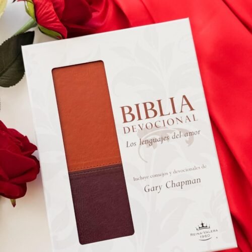 Biblia Devocional los Lenguajes del Amor-Rvr 1960 Leather Bound
