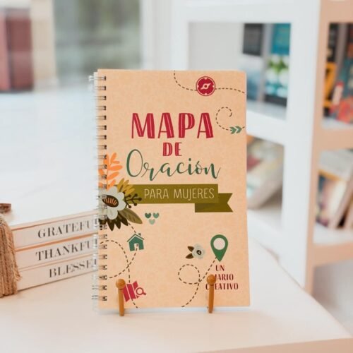 Mapa de Oración Para Mujeres: Un Diario Creativo (Spanish Edition) Encuadernación en espiral