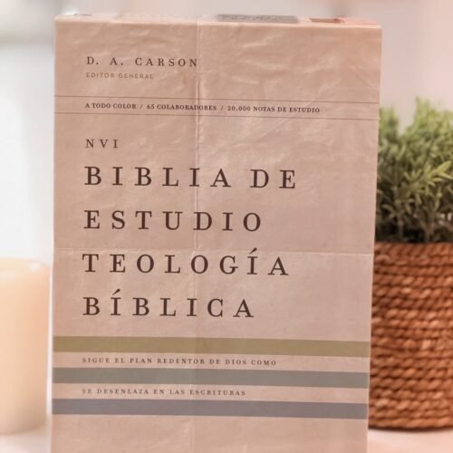 Biblia de Estudio Teología Bíblica NVI,