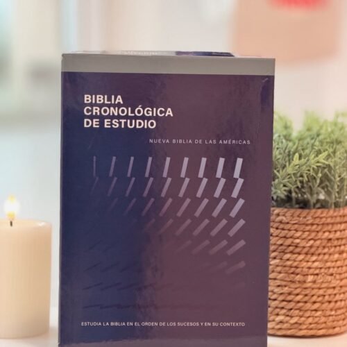 Biblia Cronológica de Estudio NBLA Tapa Flexible Café