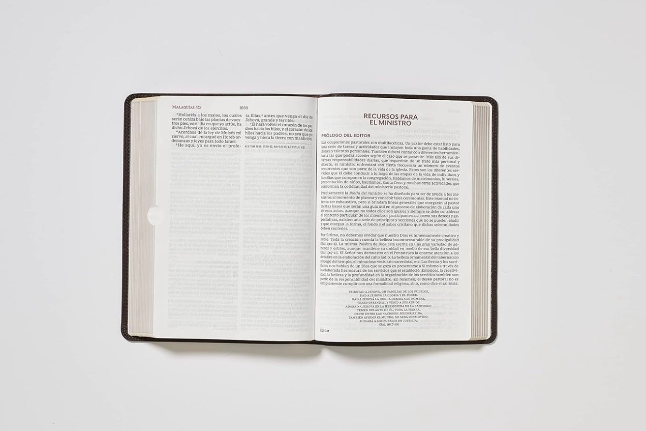 RVR60, Biblia del Ministro, Letra gigante, - Image 4