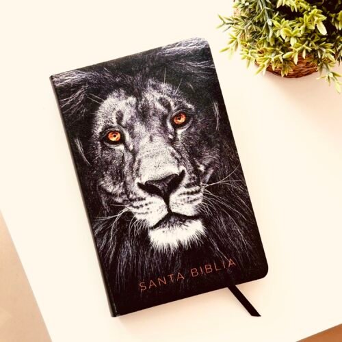 Biblia Reina Valera 1960 León de Judá Tapa símil
