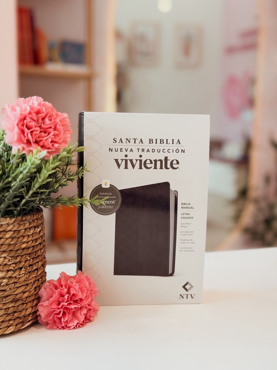 Biblia manual NTV, letra grande con Filament