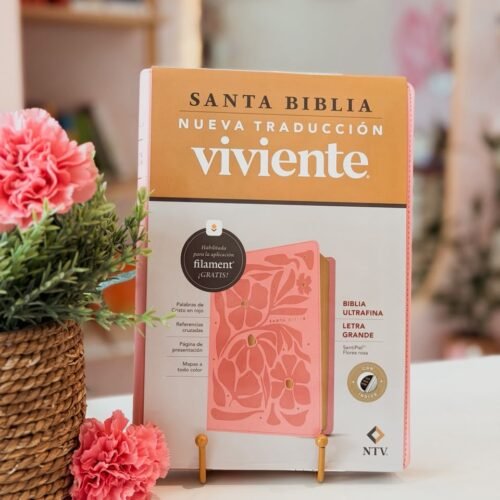 Biblia NTV Rosada Letra Grande/ Ultrafina Filament