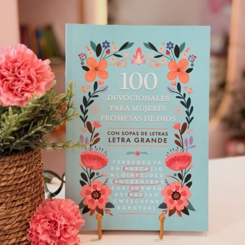 100 Devocionales para Mujeres Promesas de Dios: Con sopa de letras