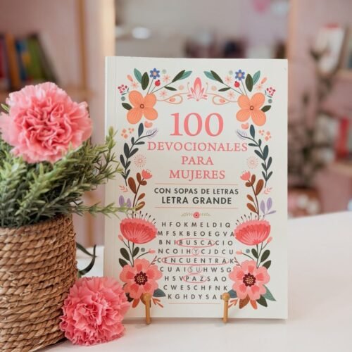 100 devocionales para mujeres. Con sopa de letras (letra grande)