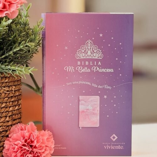 Biblia NTV, Mi bella princesa (SentiPiel, Violeta brillante) (Spanish Edition)