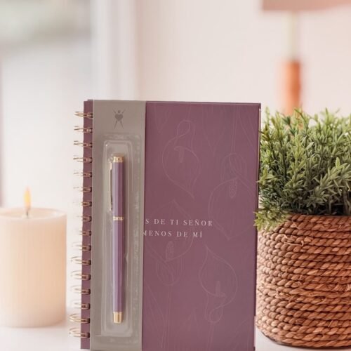 Set Journal y Bolígrafo | Más de Ti Señor Menos de Mí