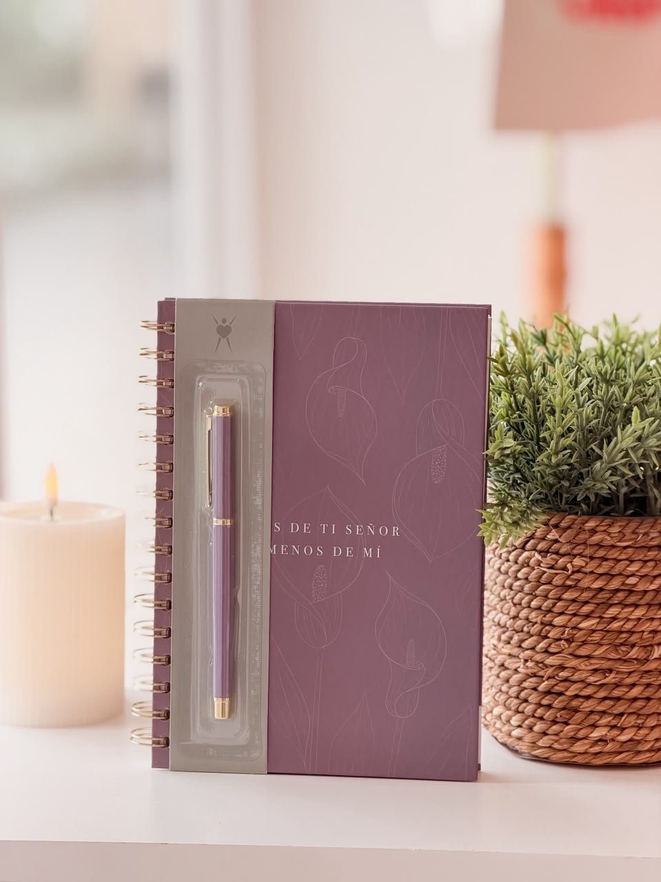 Set Journal y Bolígrafo | Más de Ti Señor Menos de Mí