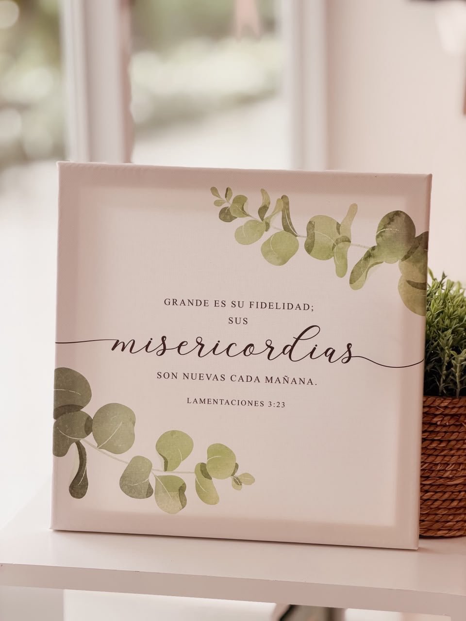 Cuadro Canva | Misericordias Nuevas