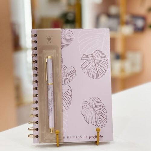 Set de Libreta y Bolígrafo | El Tiempo de Dios Es Perfecto