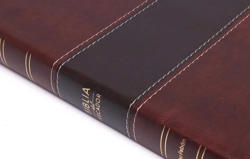 Reina Valera 1960 Biblia del Pescador, letra grande, caoba - Image 7