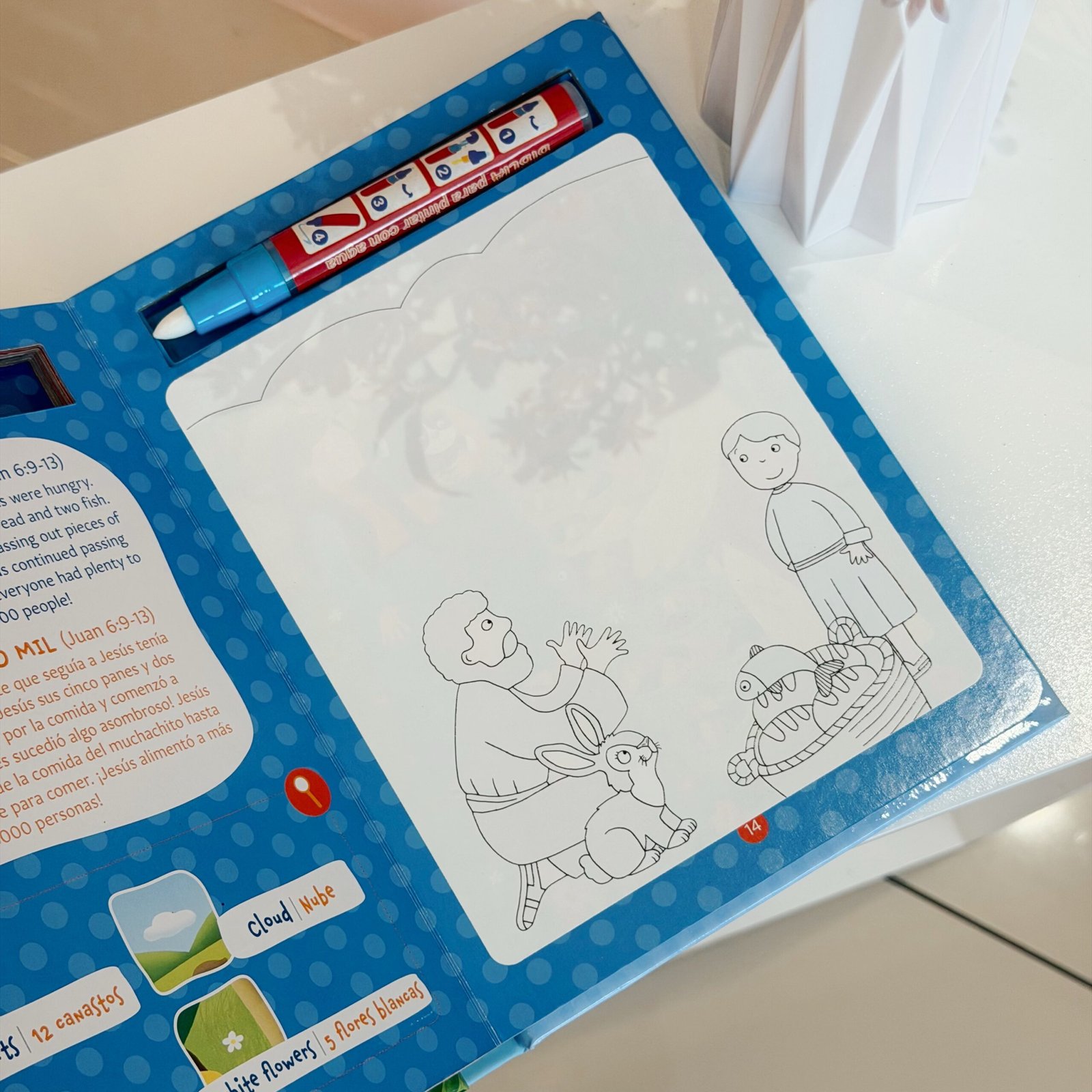 Water Doodle Bible / Biblia para pintar con agua (bilingual / bilingüe) - Image 3